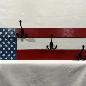 American Flag Coat Hanger