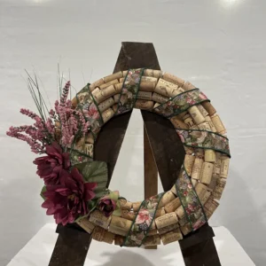 Big Cork Christmas Wreath