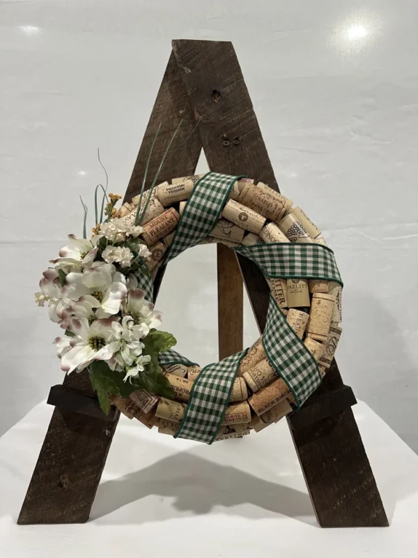 SmallCork Christmas Wreath