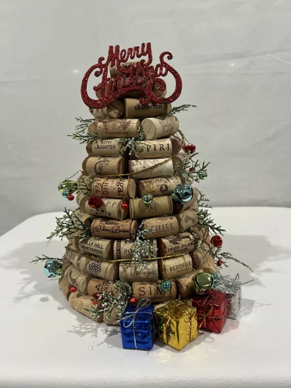 Big Cork Christmas Tree