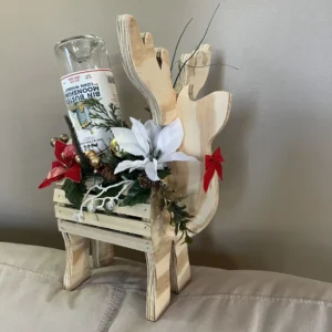 Christmas Reindeer Wine Bottle Holder